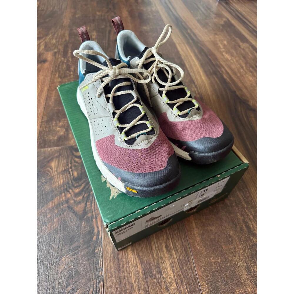 Danner 68940 Mens Trail 2650 Campo 3" Brick/Tan/Blue Lightweight Hiking Shoes 11